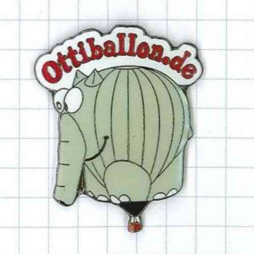 "Ottifant" - Ansteckpin Ballon