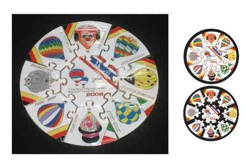 "9er-Pin-Puzzle" - Ansteckpin Ballon